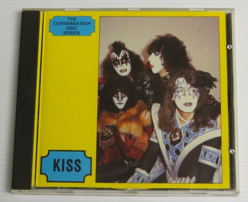 KISS CONVERSATION SERIES COMPACT DISC INTERVIEW UK 1980'S
