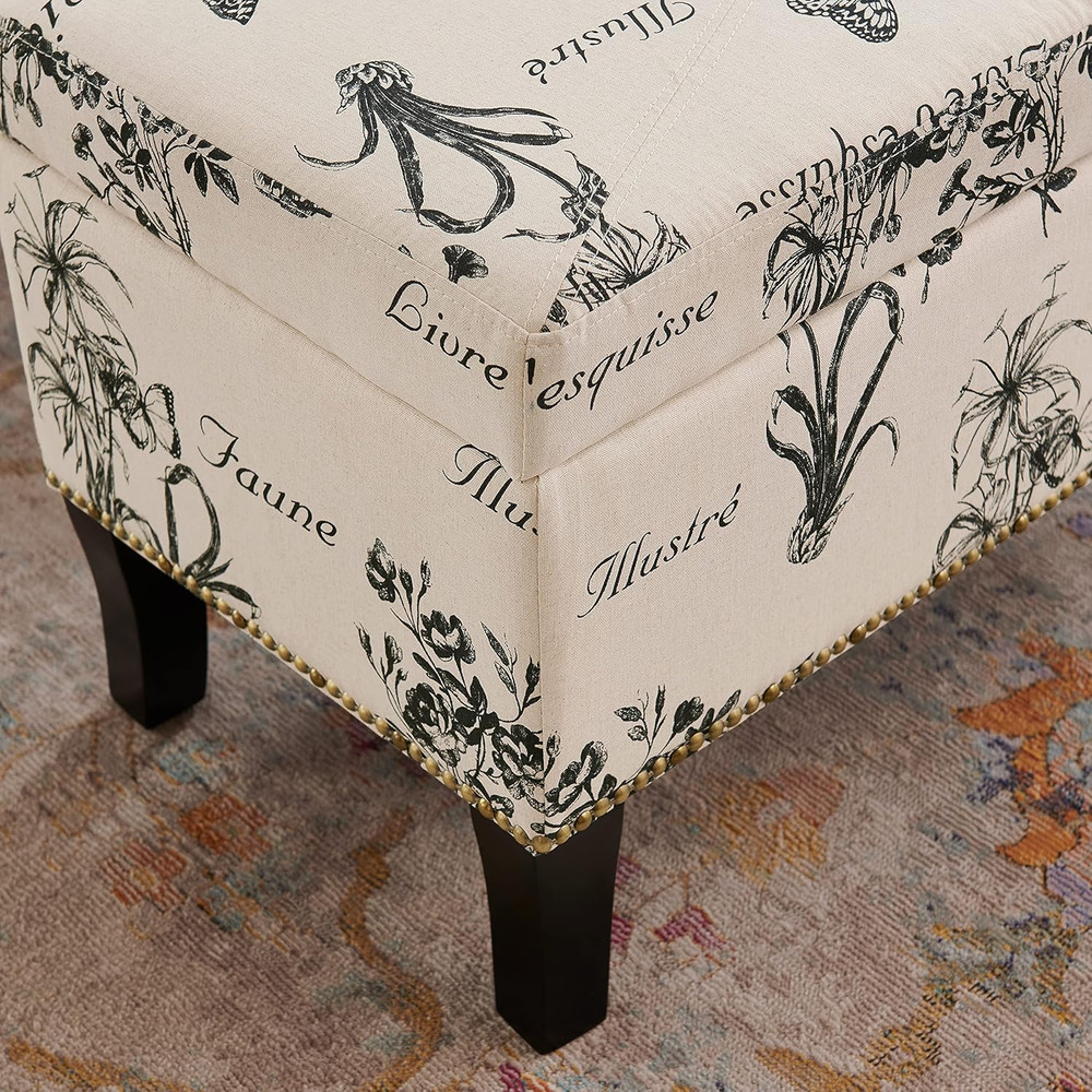 Stephanie Ottoman, Botanical Linen