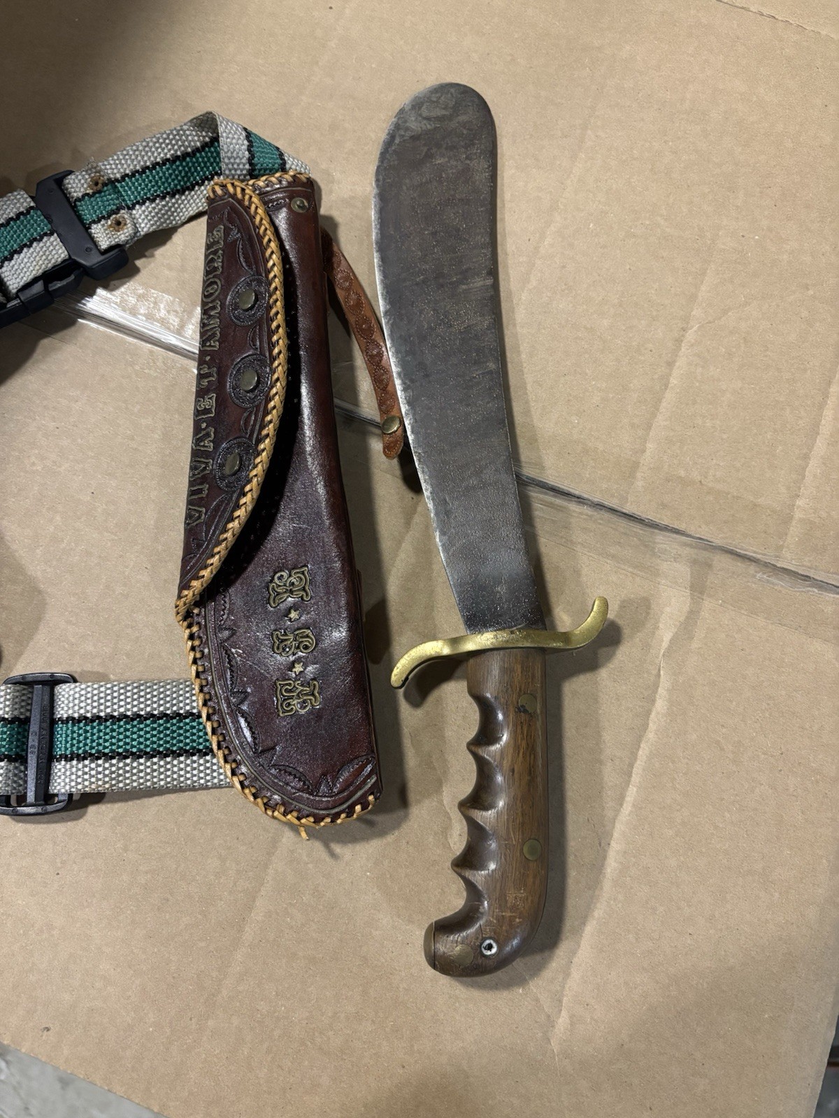 OLD Pre WWI US Army Hospital Corps Springfield Armory Bolo Knife 1909