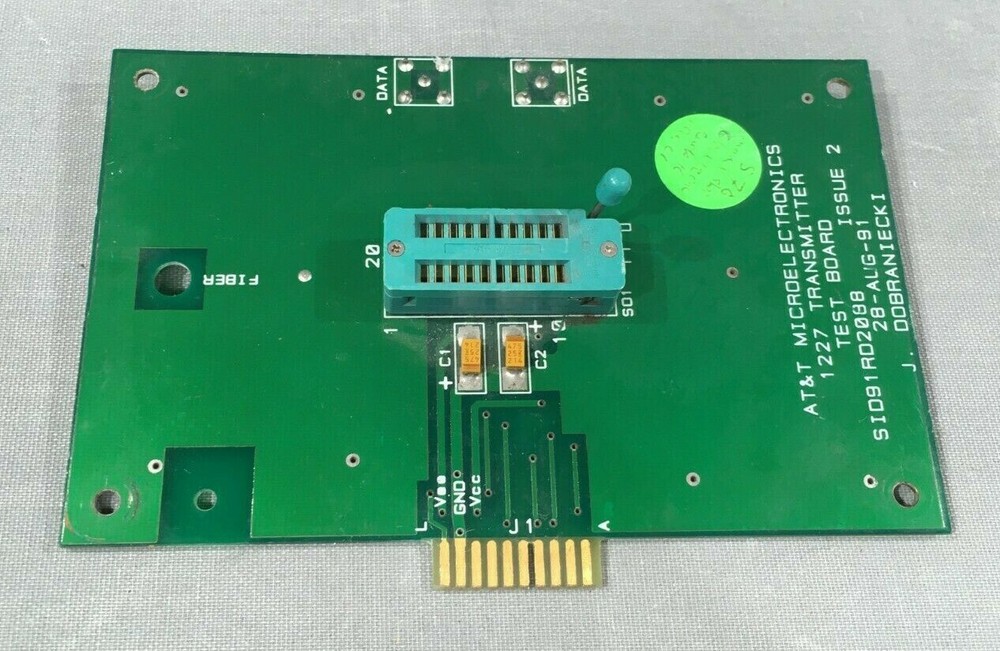 ATT AT&T MICROELECTRONICS 1227 TRANSMITTER TEST BOARD SID91RD2088 CUSTOM MADE
