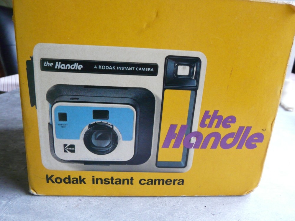 Vintage Kodak the Handle Camera in Original Box Untested