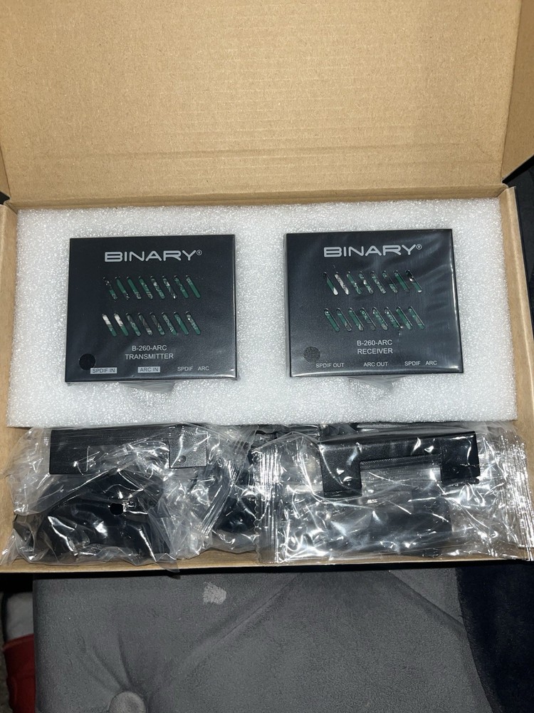 BINARY B-260-ARC AUDIO RETURN EXTENDER FOR HDMI ARC & SPDIF IN - (NEW-OPEN BOX)