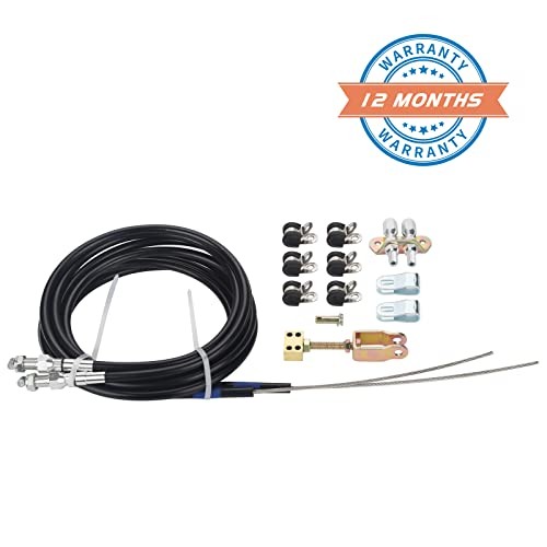Universal Parking Brake Emergency Brake Cable Complete Kit, Replace#330-9371