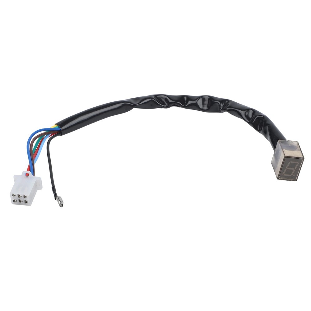 Gear Shift Sensor Display Red Display Color Gear Indicator 32.5cm Black