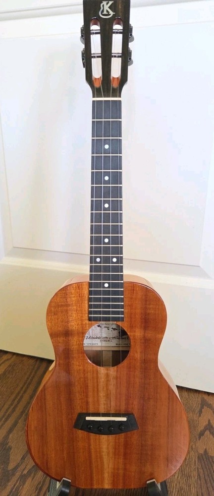 Kanile'a KSR T Tenor Ukulele Solid Koa Gloss with Case