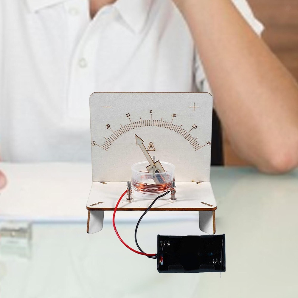 DIY Amperemeter Model Physics Experiment Kits Teaching Device Children DIY