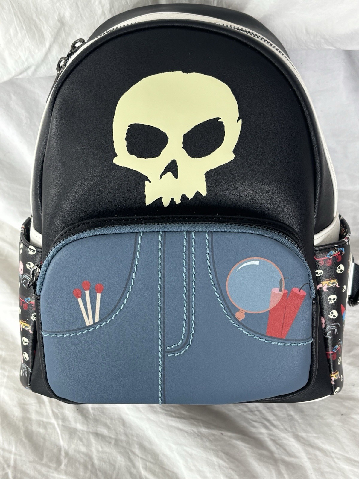 Loungefly Pixar Toy Story Sid Mini Backpack Disney 2022 Sid Design - NWT