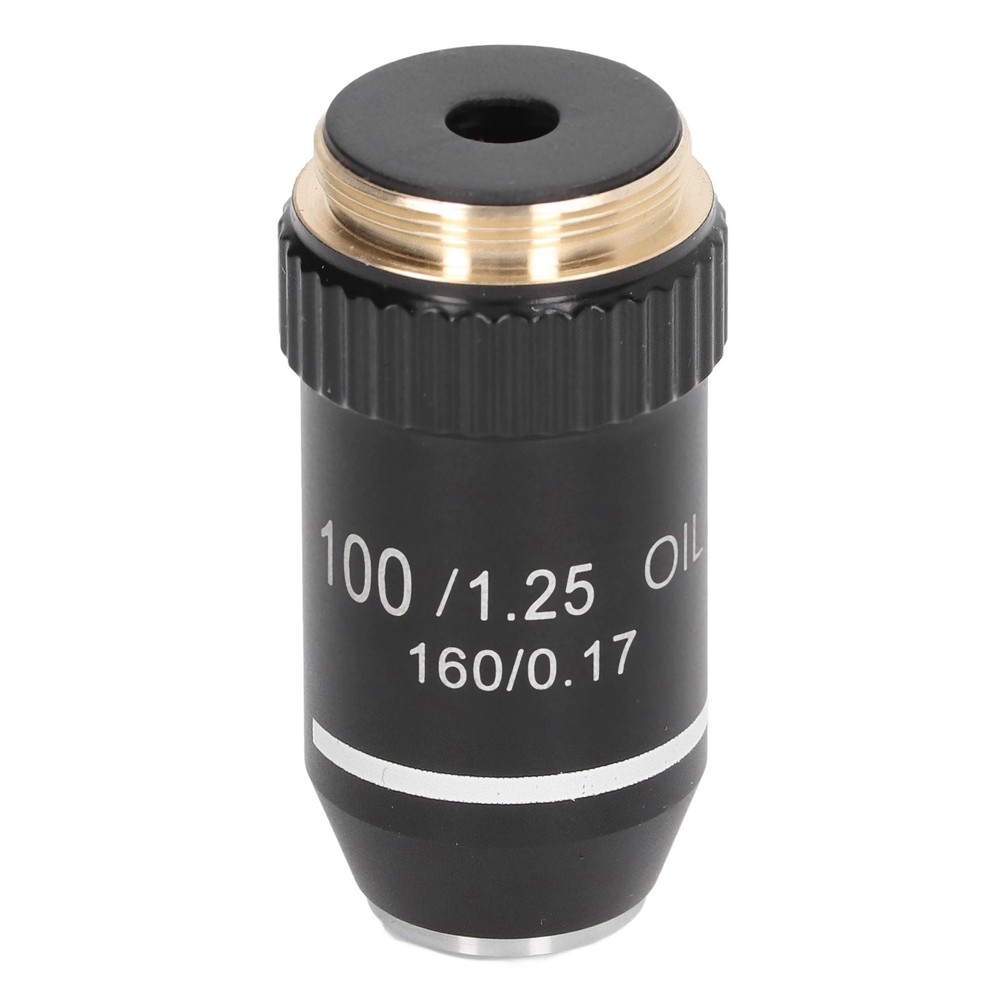 Microscope Objective Lens Replacement 100X Magnification High Power Lens New