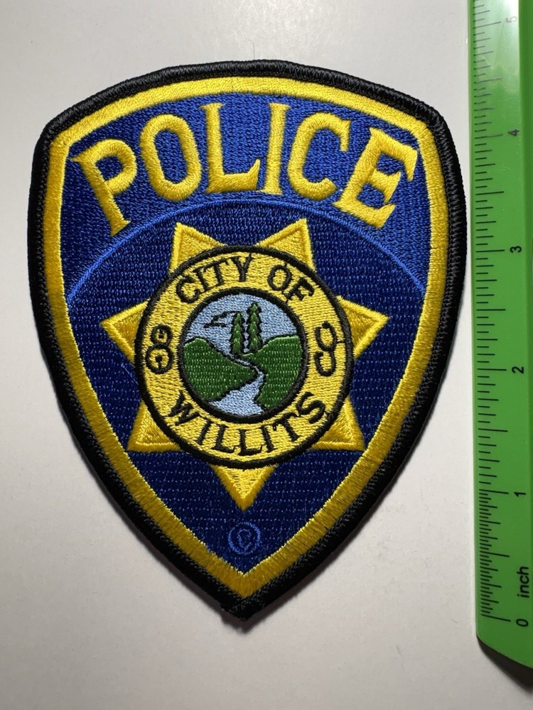 Willits California Police Patch