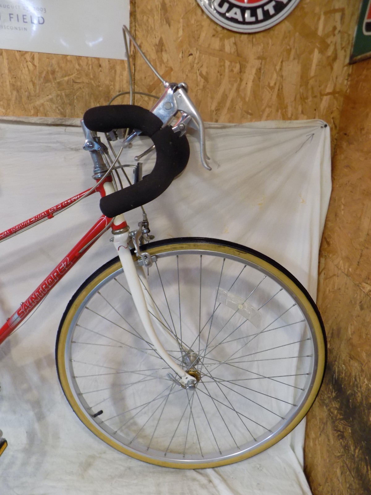 1980s SAINT TROPEZ LA RIVIERA 12-SPEED MIXTE ROAD BIKE VINTAGE RALEIGH PUEGEOT!