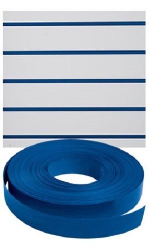 Vinyl Inserts Slatwall Panel Blue Shelving Display 130 ft 1 Roll Decorative