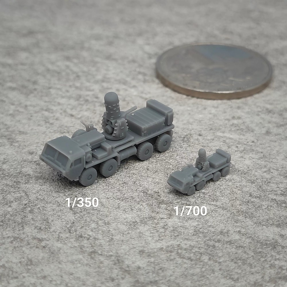 1/350/700 US C-RAM Centurion Dense Array Land-based Defense System model
