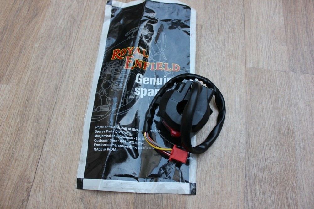 Genuine Royal Enfield Thunderbird 500 - Right Switch Module Black