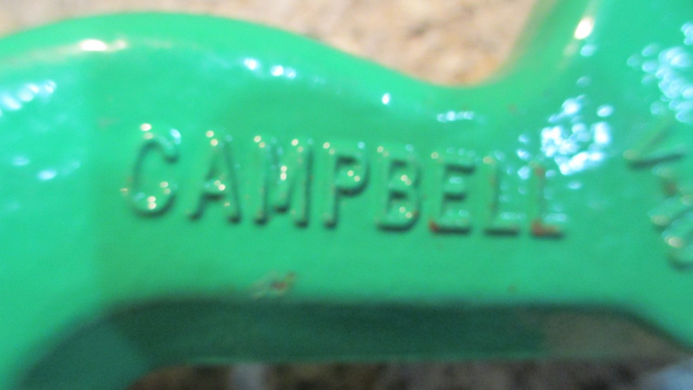 Campbell V-10, "A", 1/2" 13mm, Grab Hook