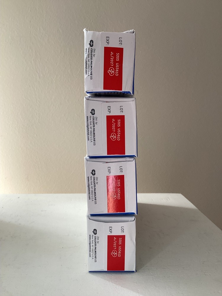 Colgate Total Active Prevention Whitening Toothpaste, 6 oz., 4 pack