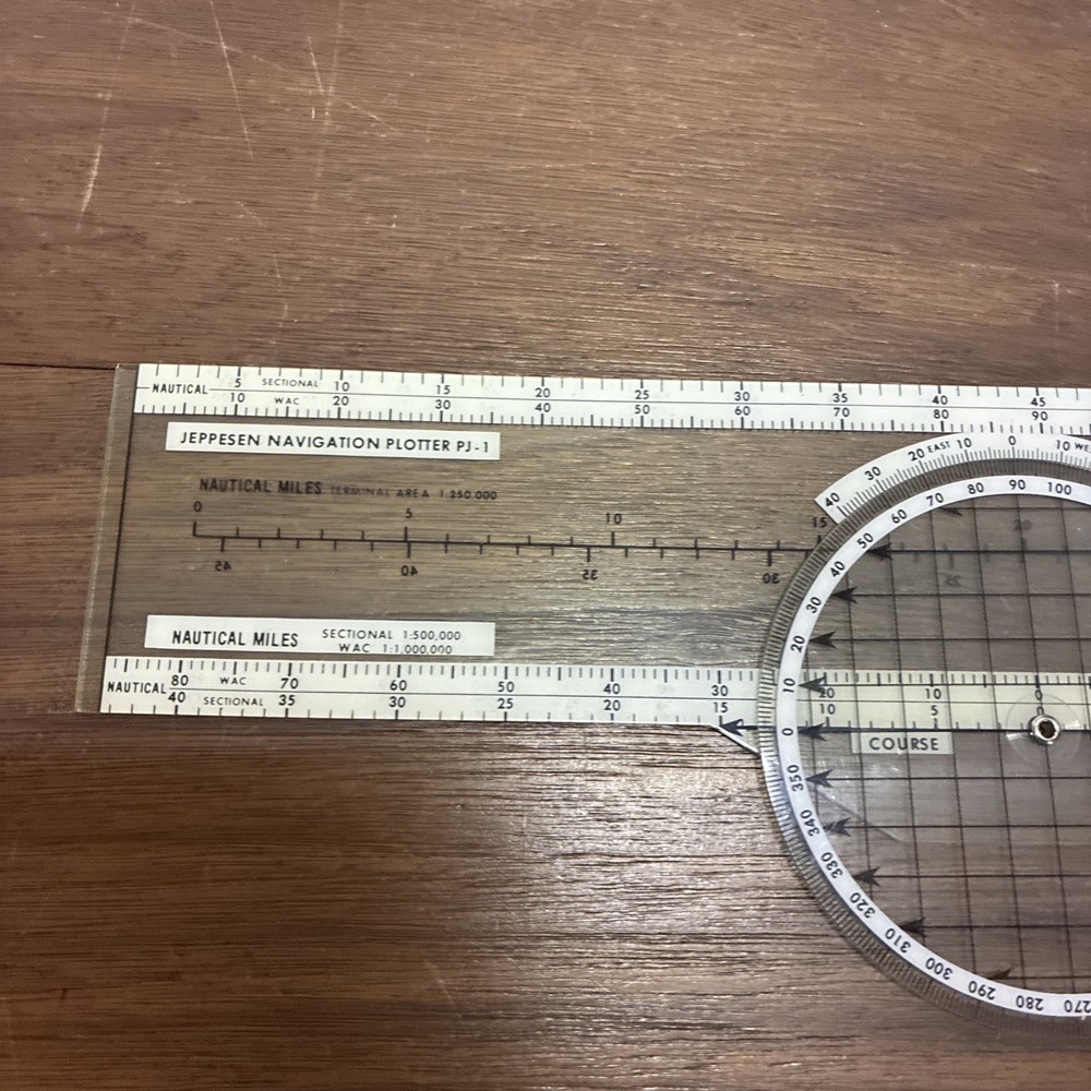 Jeppesen Navigation Plotter PJ1 JE524414