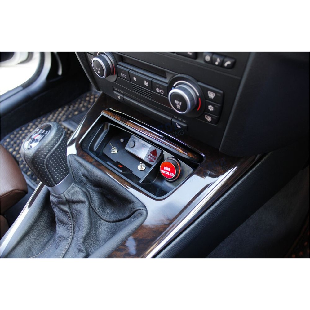 Universal Red Fire Missiles Push Button Car Cigarette Lighter Replace Accessory