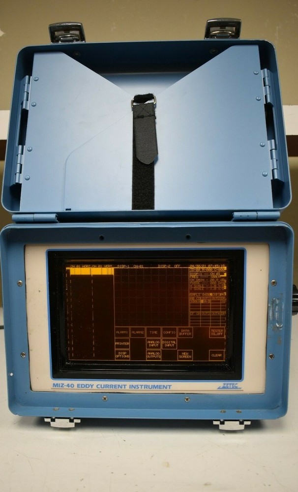 ZETEC - model MIZ-40A - Eddy Current Component Testing Machine w/ case - OH2