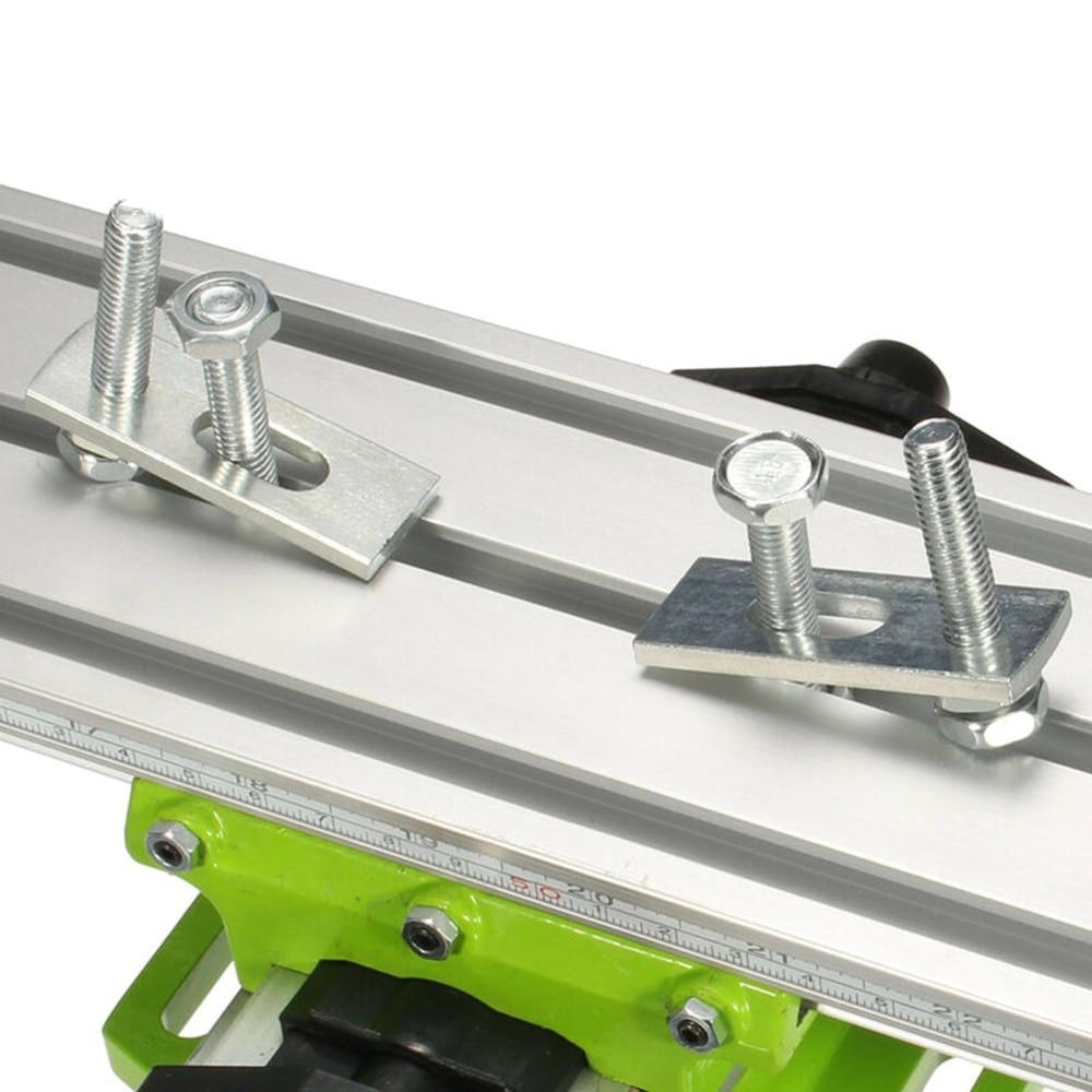 Milling Machine Working Slide Table Multifunction Worktable Vise Fixture Adjustm