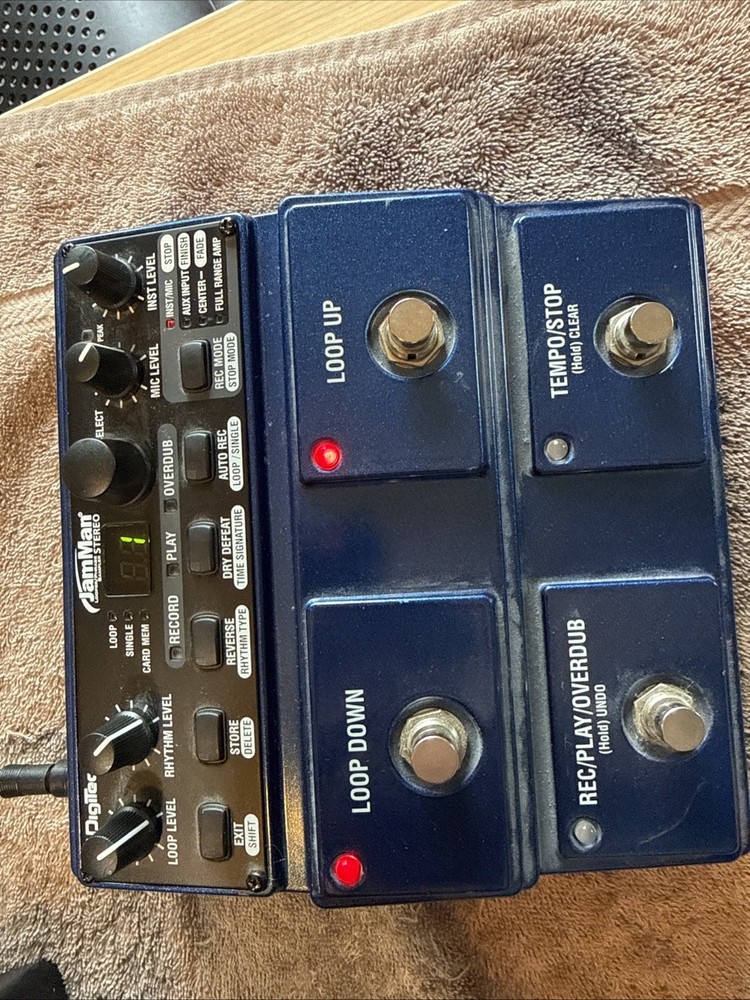 Digitech JamMan Stereo Looper Phrase Sampler JML2