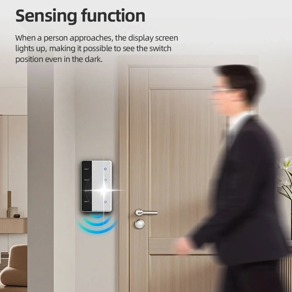 ZigBee Custom DisplayName Smart Touch Light Switch/AU RCM SAA/Apple Alexa Google