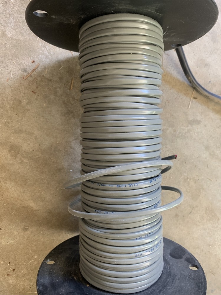 sound & aecurity cable gray 16/2 riser rated partial roll