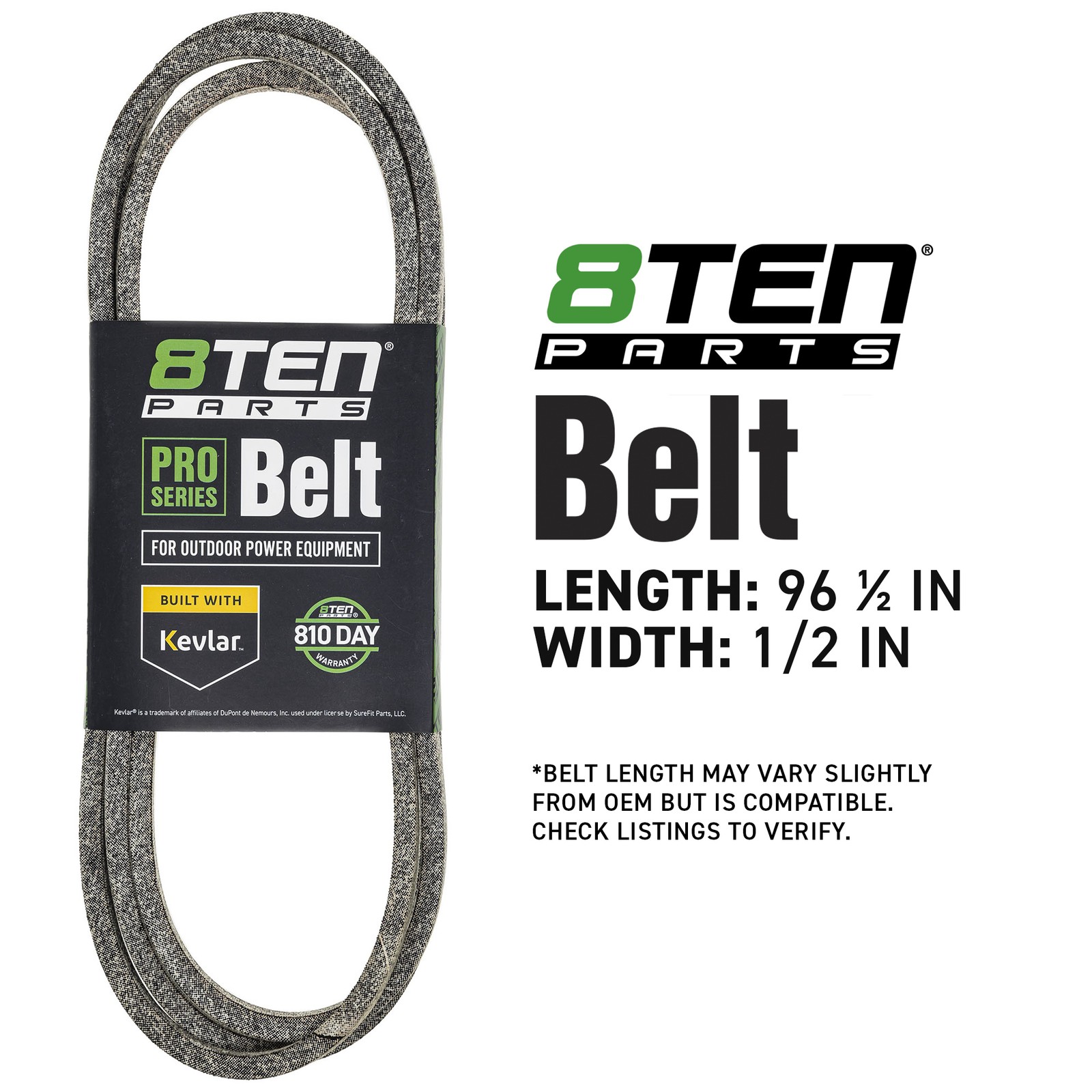 8TEN Deck Rebuild Kit for Troy-Bilt Pony Bronco TB42 42 Inch 942-04308 918-06991