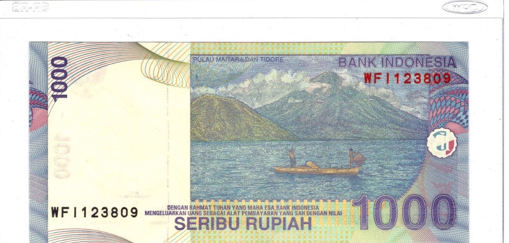 Indonesia 1,000 Rupiah 2012 UNC WFI123809