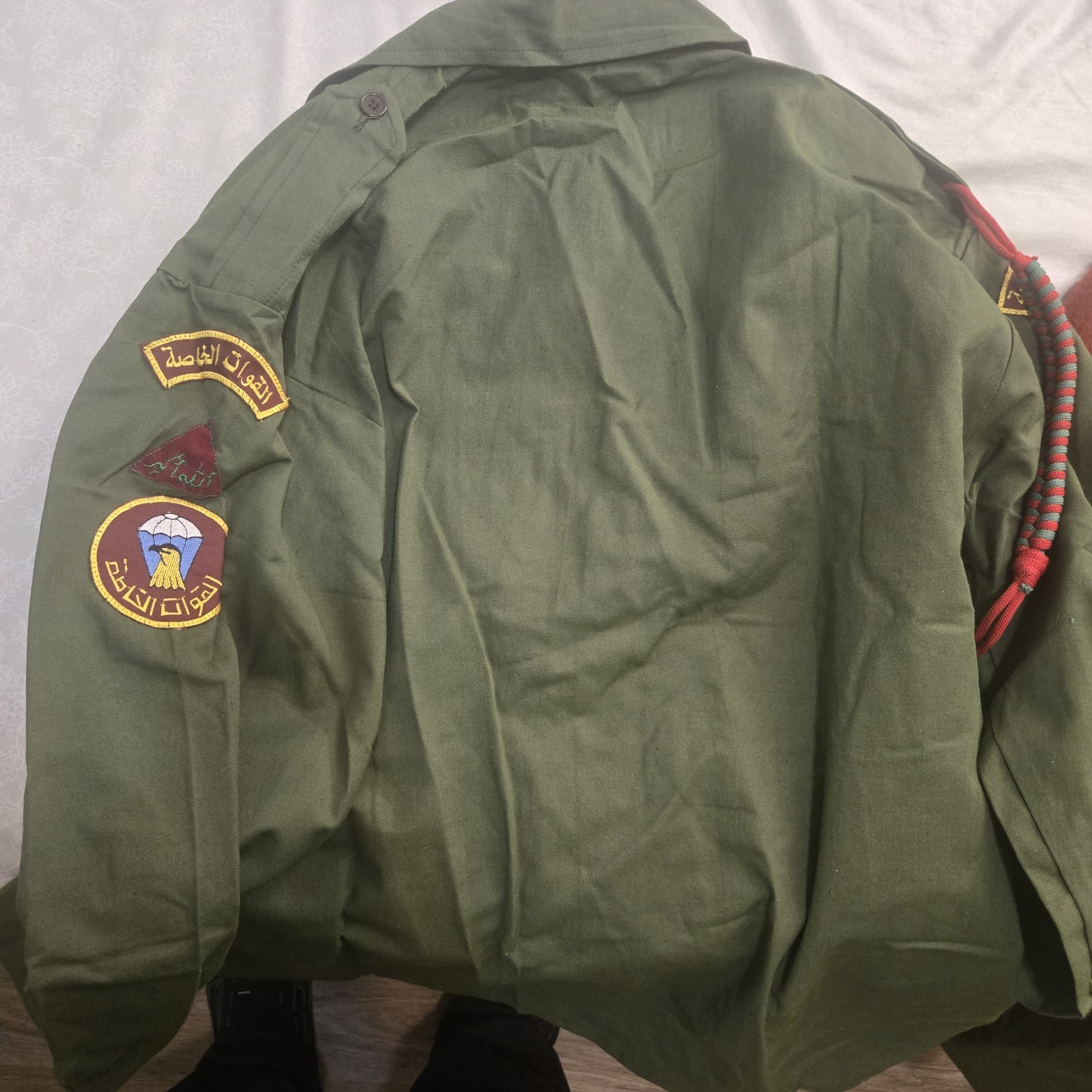 Original Desert Storm Iraqi Republican Guard Paratrooper Uniform