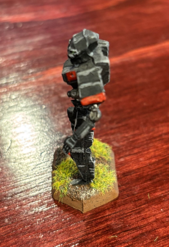 Battletech Painted Plastic Miniature "Banshee" Wolf's Dragoons Based