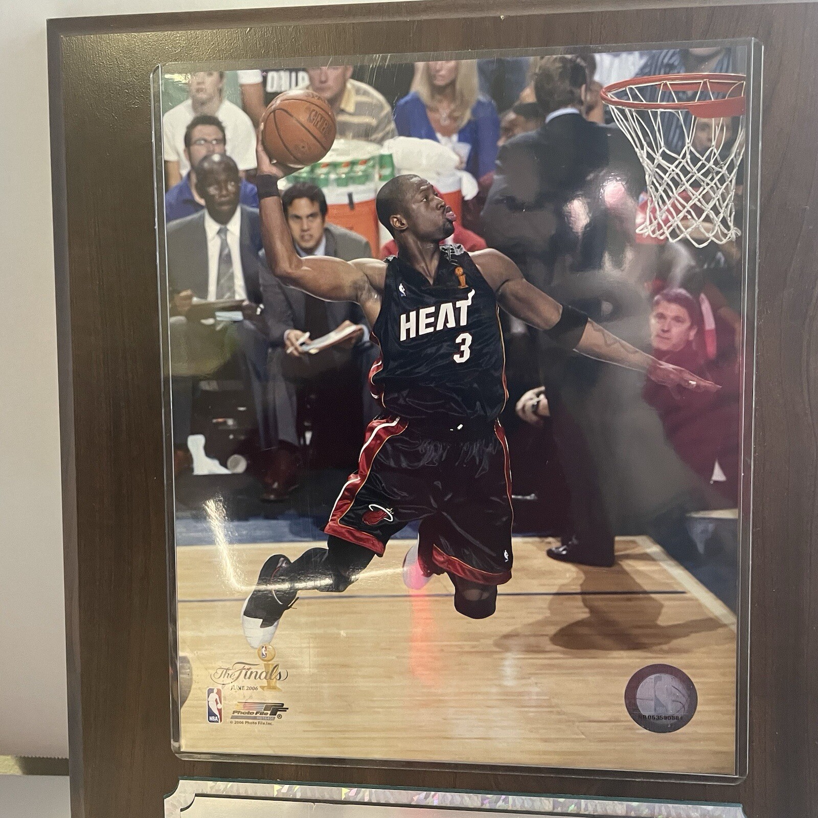 Dwayne Wade Plaque-Miami Heat Plaque 2006 Championship Decor *read Description