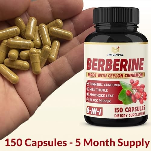 Berberine Cinnamon Turmeric Supplement