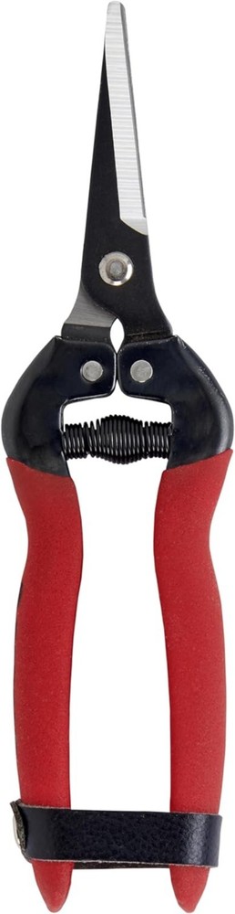 Precision Long Straight Snip Pruning Shears - Lightweight & Durable Design