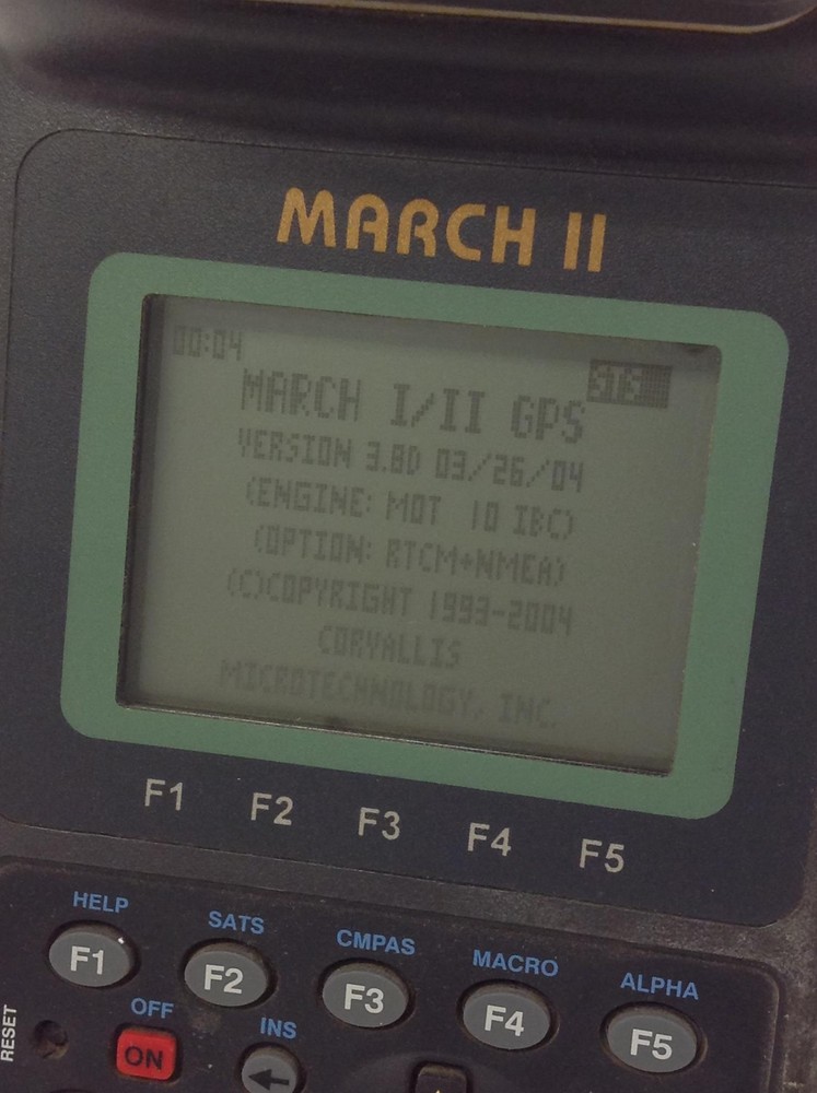 Corvallis Microtechnology March-II-E Data Recorder & GPS Navigator WORKING