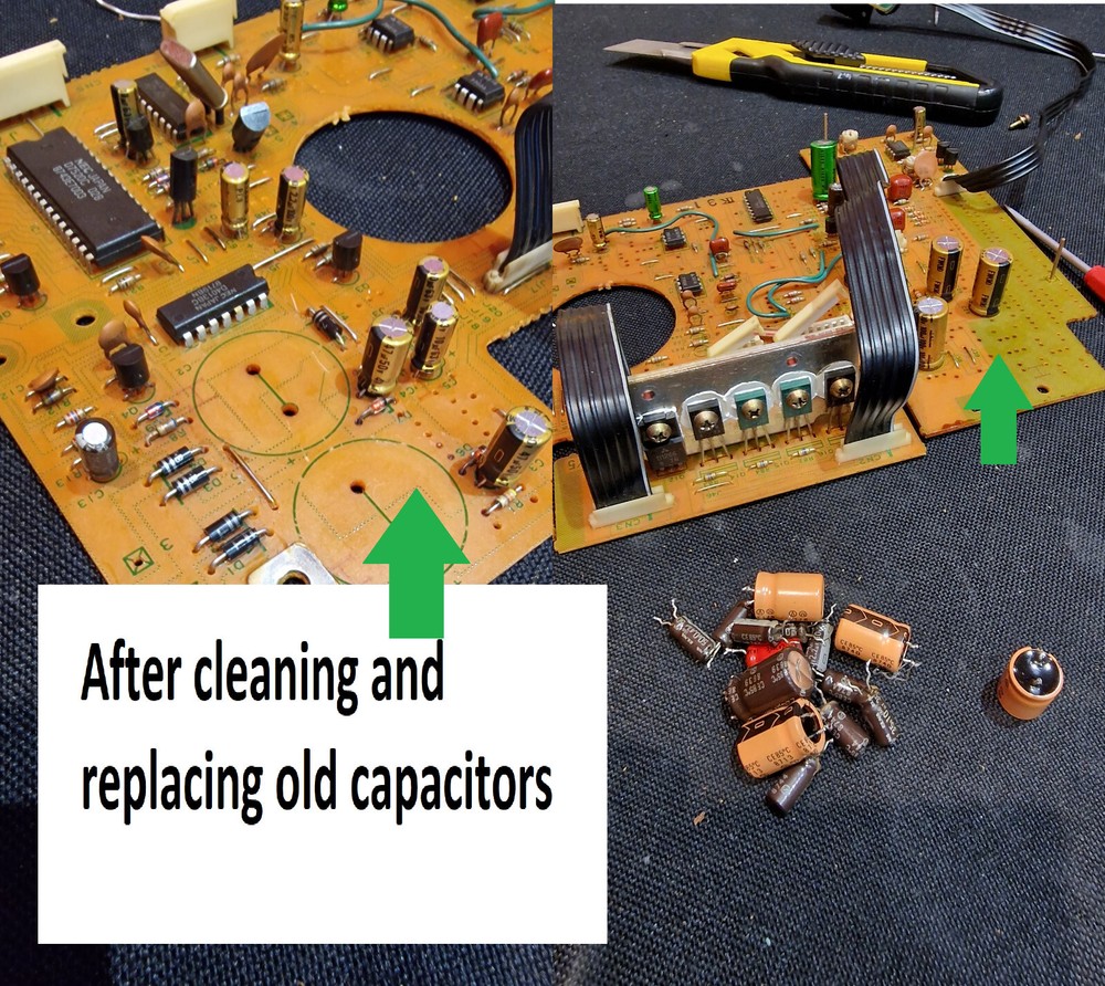 Dynamic-Range Expander DBX 3BX-DS Repair KIT - all capacitors