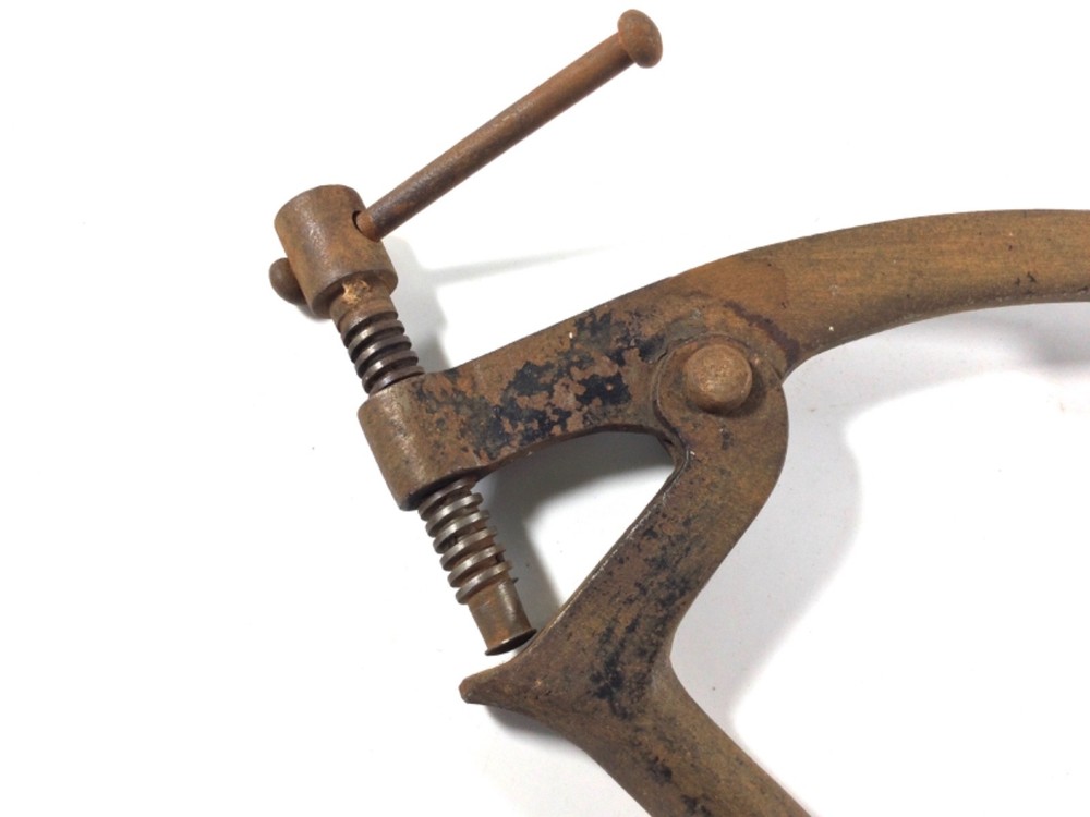 big vintage Bench Holdfast