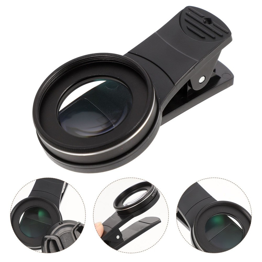 37 Mm Phone Microscope Lens Cell Attachments Camera Optic External