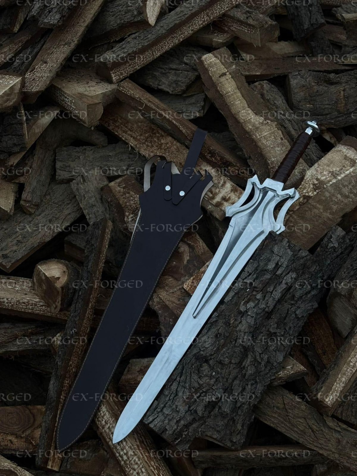 Legendary Power Sword 41" Handmade HeMan Fantasy Stainless Steel Cosplay Replica