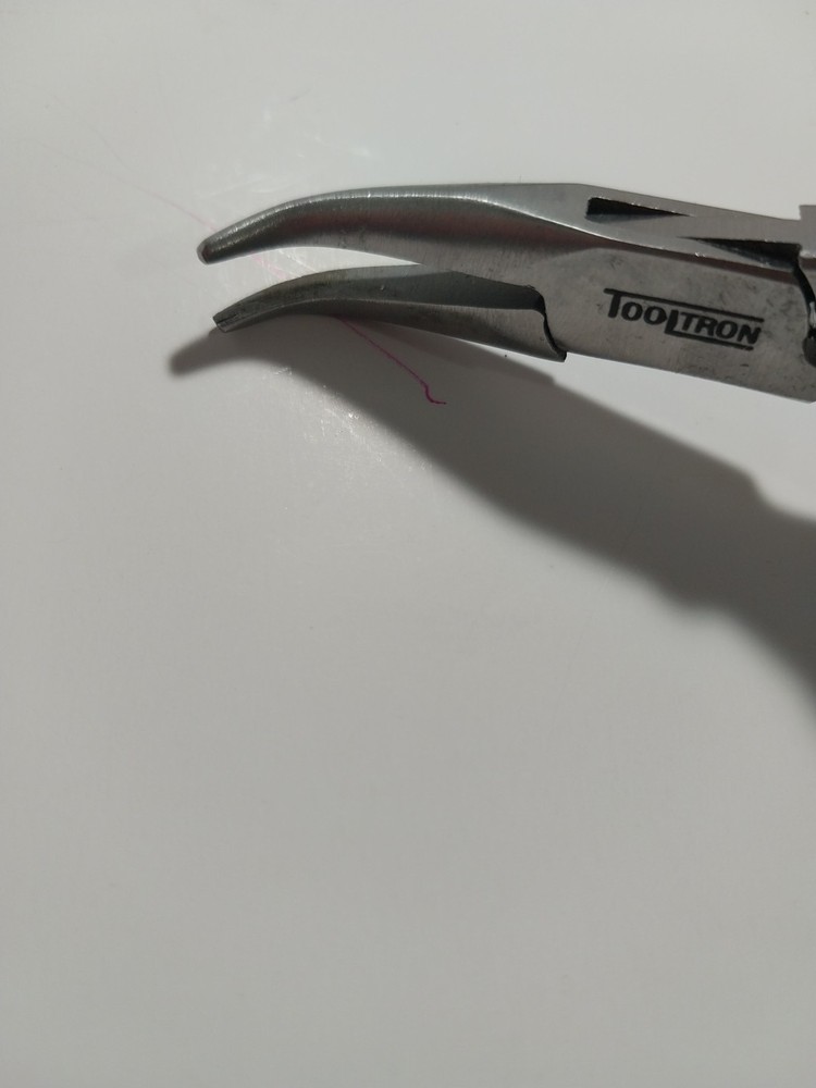 5" Micro Mini Bent Nose Pliers