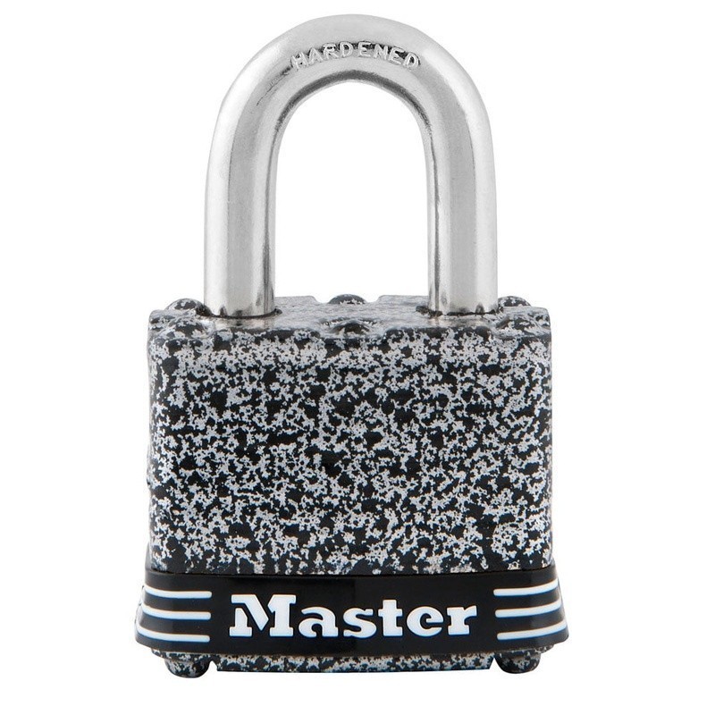 Laminated Steel Padlock Rust Resistant Durable Cut Resistant Security Lock 40mm