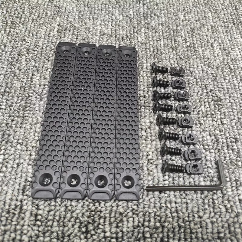 4Pcs/lot MLOK Rail Hand Protection M-lok Rail Cover Panel for M-lok System 120mm
