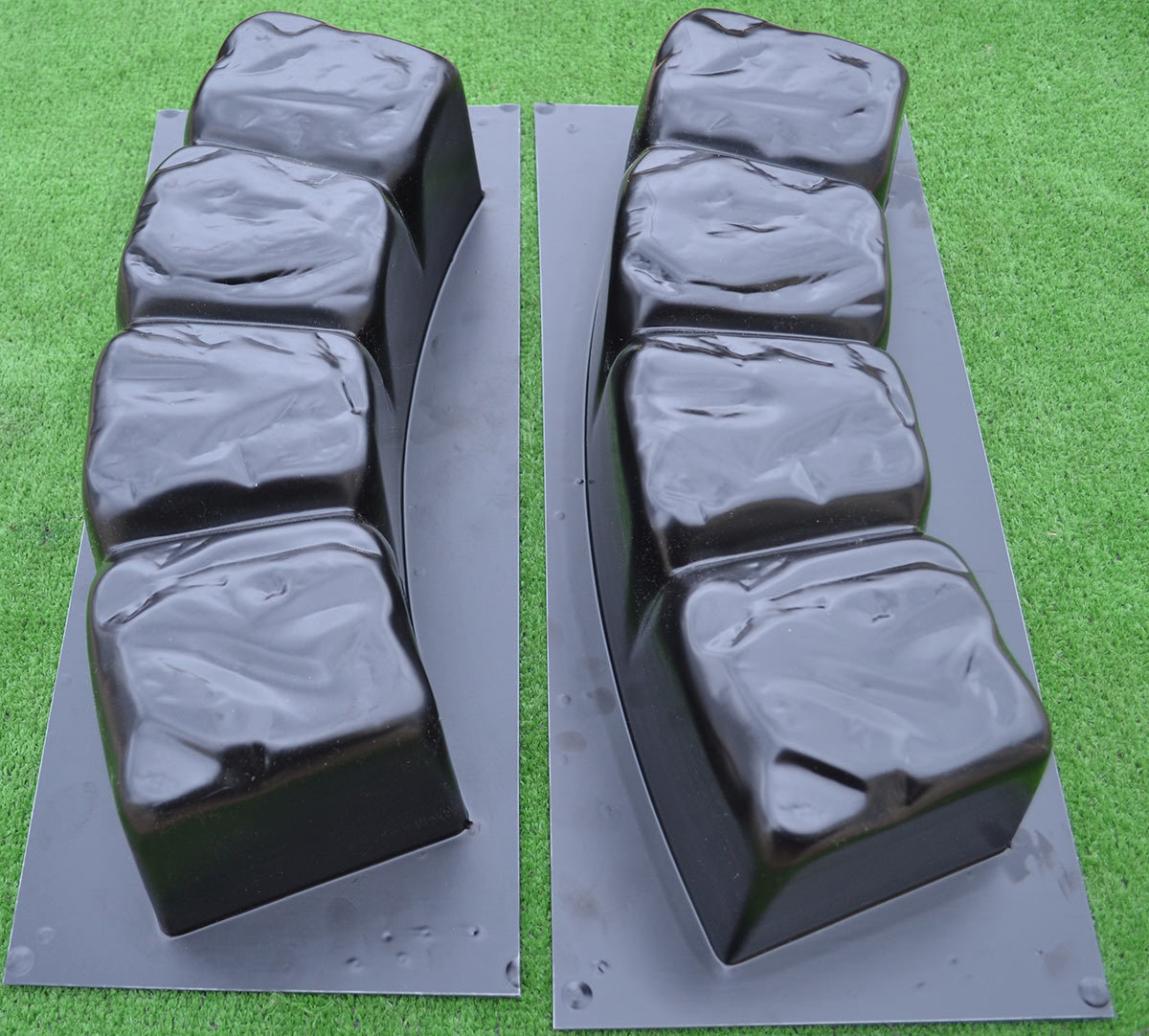Concrete molds edge stone concrete edging border Sold set 4 pcs molds BR02+BR04
