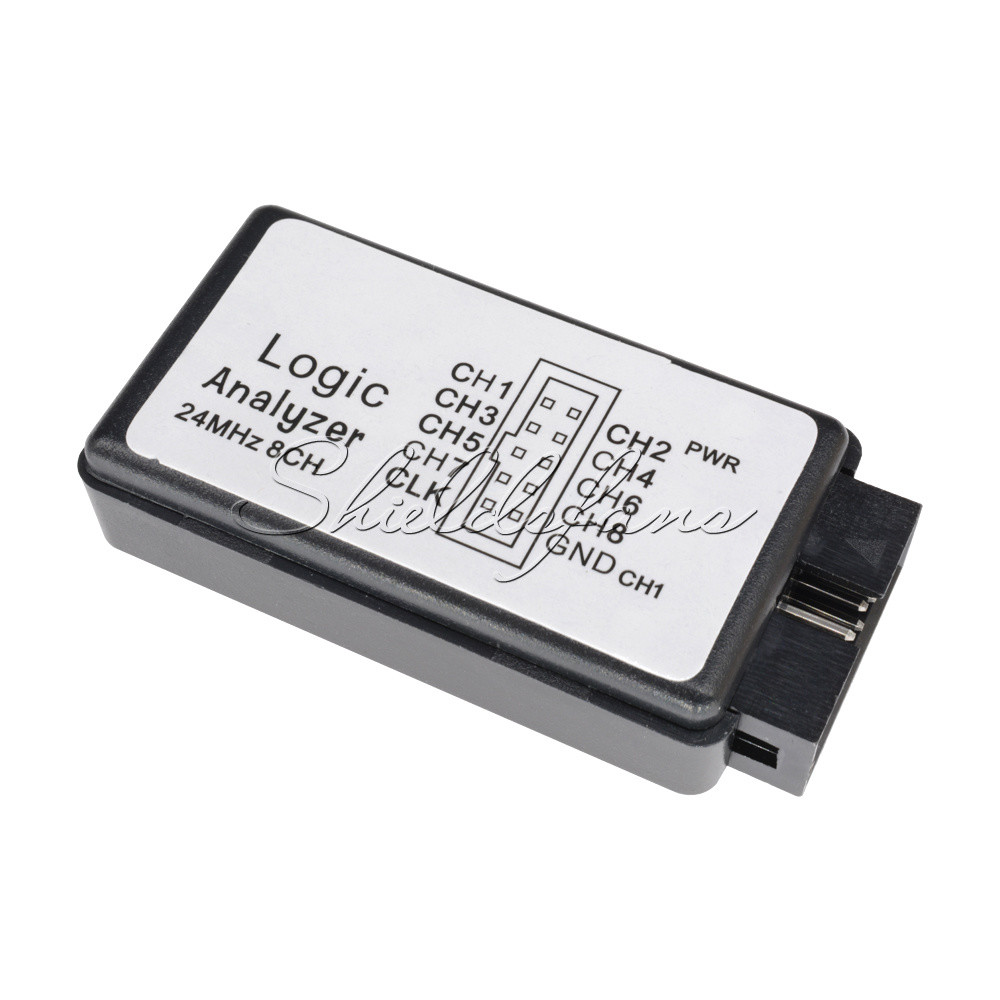 24MHz 8 Channel USB Logic Analyzer 8 CH Logic Analyzer for Arduino MCU
