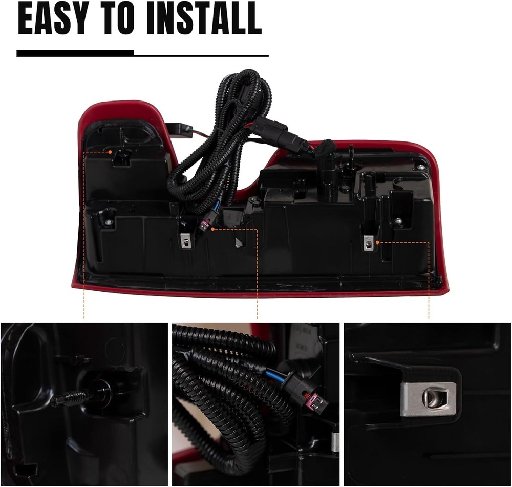 Tail Light Chevy Silverado 2019-2023 Right Side Replacement
