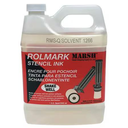 Mssc Rms-Q Rolmark Solvent Cleaner, 32 Oz.