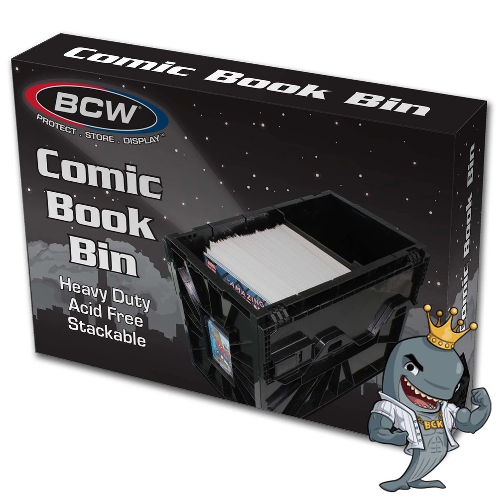 BCW Short Comic Book Bin FREE SHIP