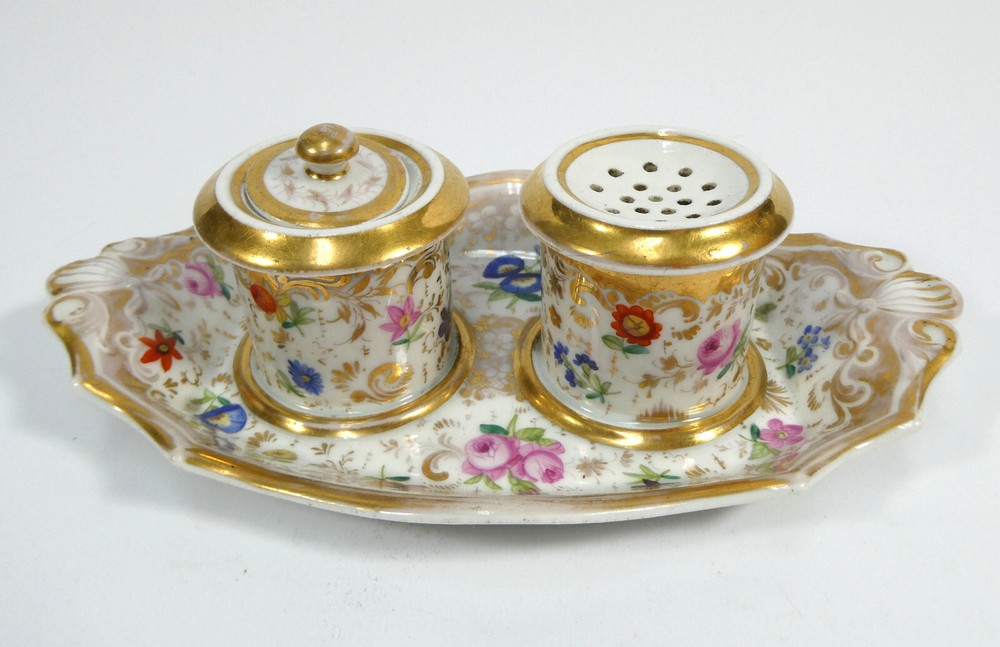 Biedermeier Ink Well Circa 1840