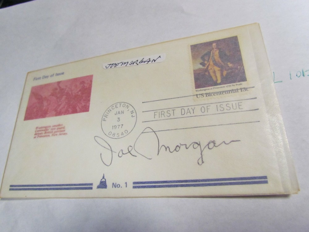 Joe Morgan Signed Autographed First Day Cover Envelope