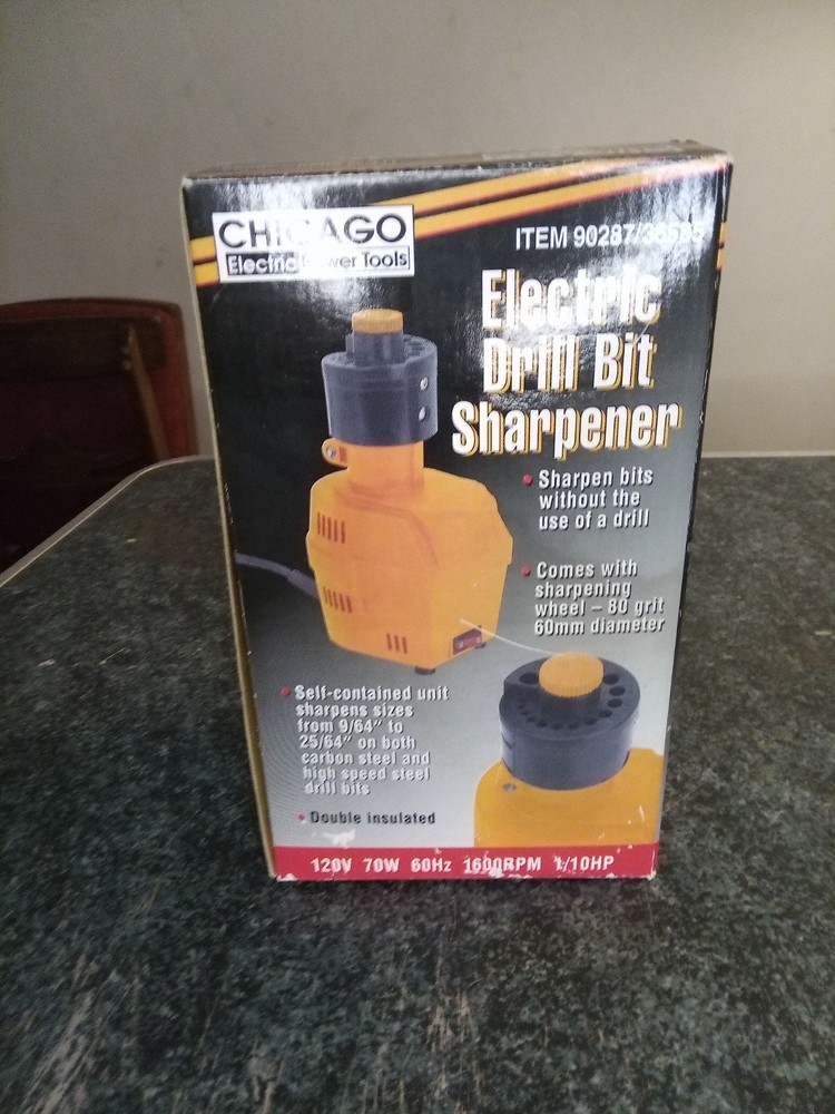 Chicago Electric Drill Bit Sharpener 36585