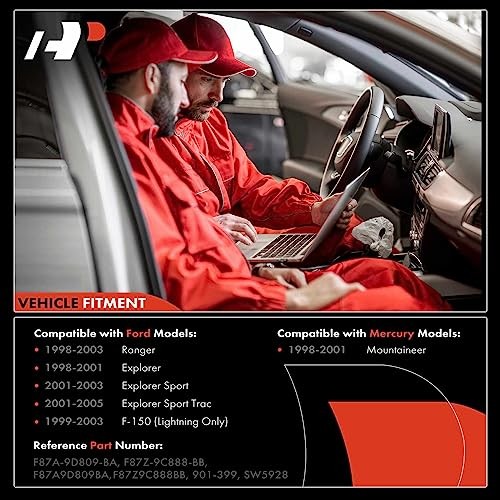 Steering Wheel Mounted Cruise Control Switch Buttons Kit Compatible with Ford